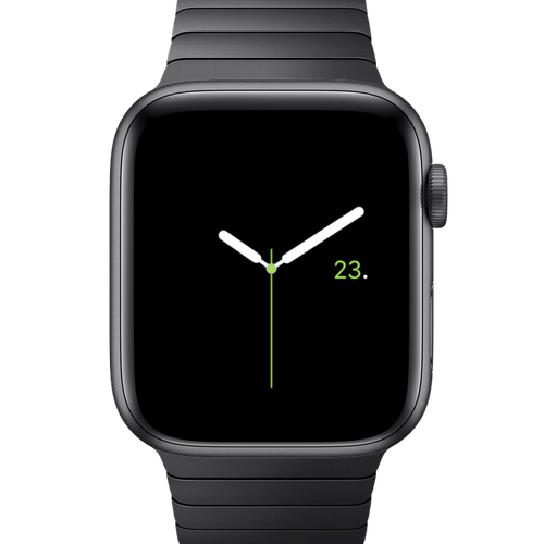 Minimal Green • buddywatch • Download Apple Watch Face