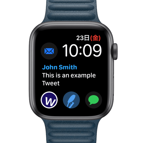 Social and Message • buddywatch • Download Apple Watch Face