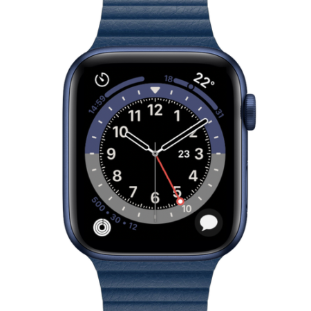 Navy GMT • buddywatch • Download Apple Watch Face